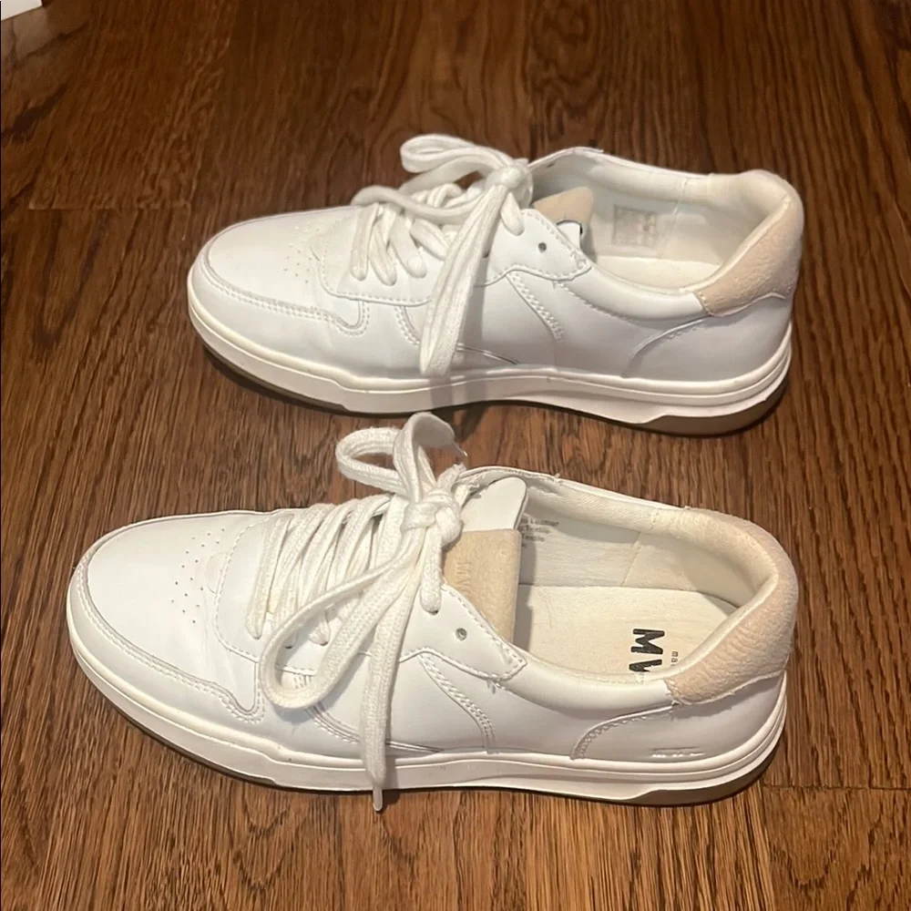 Madewell MWL White Leather Sneakers - Picture 7 of 11